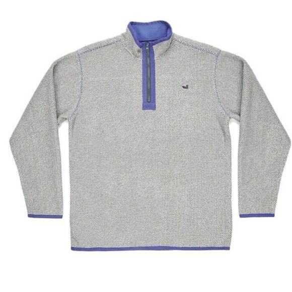 Southern Marsh Other - Men’s Southern Marsh HIGHLAND ALPACA PULLOVER Gray/Blue Small‎ 0304